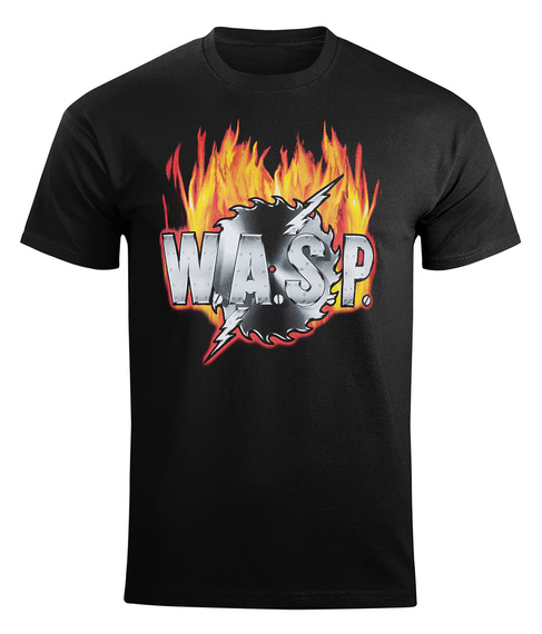 koszulka W.A.S.P. - SAWBLADE LOGO