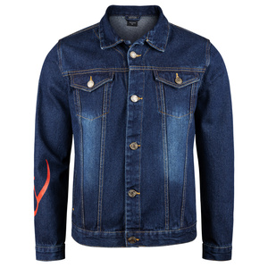 kurtka QUEEN - WHITE CREST DENIM JACKET