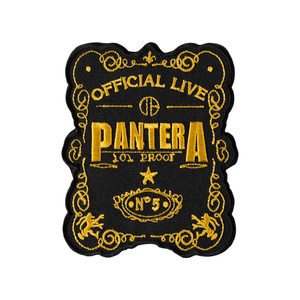 naszywka termiczna PANTERA - OFFICIAL LIVE