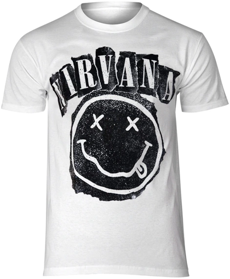 koszulka NIRVANA - SMILEY