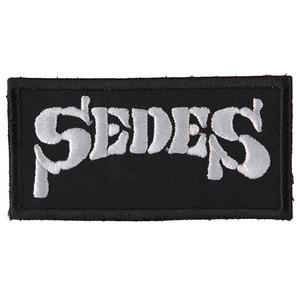 naszywka SEDES - LOGO white