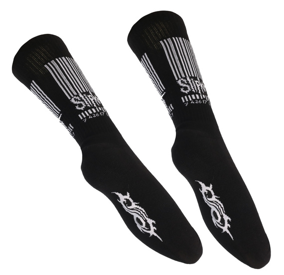 skarpetki SLIPKNOT - BARCODE & TRIBAL S