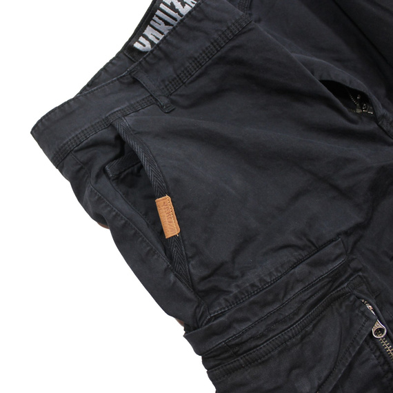 spodnie bojówki YAKUZA PREMIUM - CARGO PANTS black