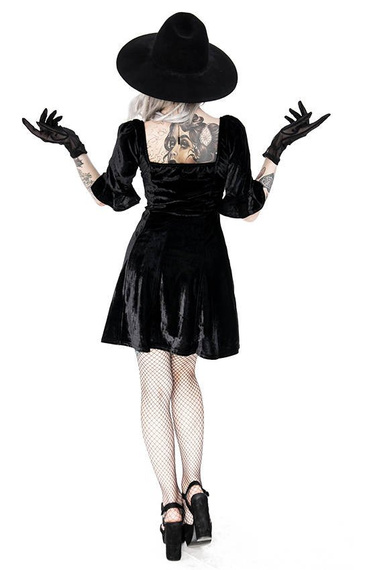 sukienka BLACK VELVET SWEETHEART 