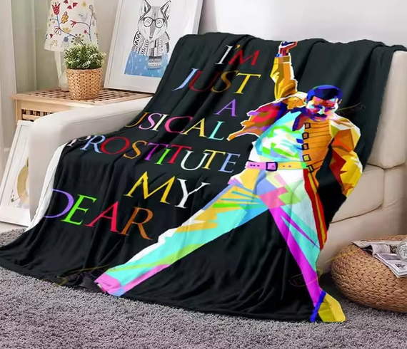 narzuta/koc FREDDIE MERCURY - I'M JUST A MUSICAL PRO...