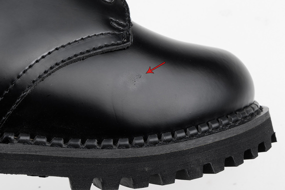 glany GRINDERS - PERCIVAL (CS BLACK) 3-dziurkowe, USZKODZONE