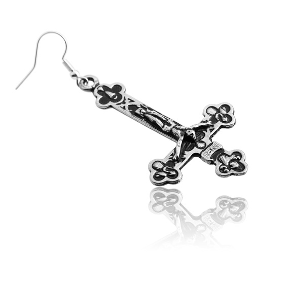 kolczyki CROSS OF JESUS II