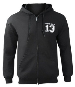 bluza DARKSIDE - ZOMBIE KILLER 13, rozpinana z kapturem