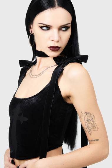 gorsetowy top KILLSTAR - SHADOWKIN