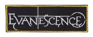 naszywka EVANESCENCE - LOGO YELLOW/WHITE