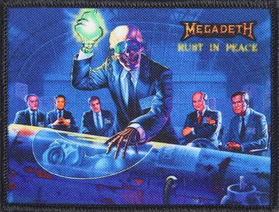 naszywka MEGADETH - RUST IN PEACE