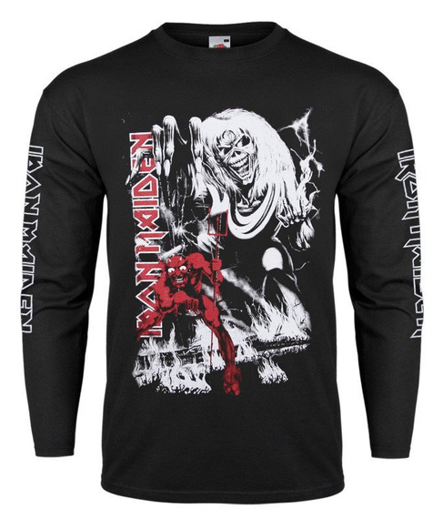 longsleeve IRON MAIDEN - THE NUMBER OF THE BEAST