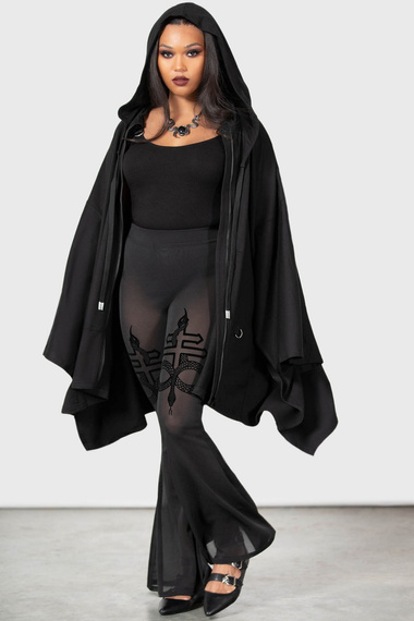 spodnie dzwony KILLSTAR - SERPENTINE