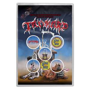 zestaw 5 szt. przypinek TANKARD - PAVLOV’S DAWGS