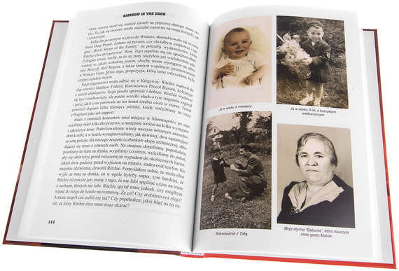 książka RAINBOW IN THE DARK - RONNIE JAMES DIO - AUTOBIOGRAFIA