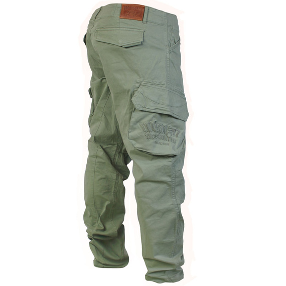 spodnie bojówki YAKUZA PREMIUM - CARGO PANTS olive