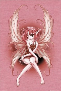 plakat WRÓŻKA - ROSE FAIRY