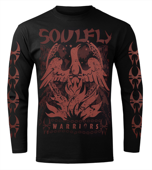longsleeve SOULFLY - WARRIORS