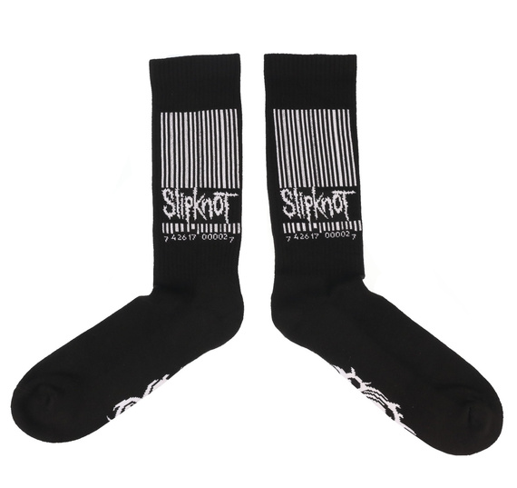 skarpetki SLIPKNOT - BARCODE & TRIBAL S
