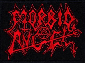 naszywka MORBID ANGEL - RED LOGO   