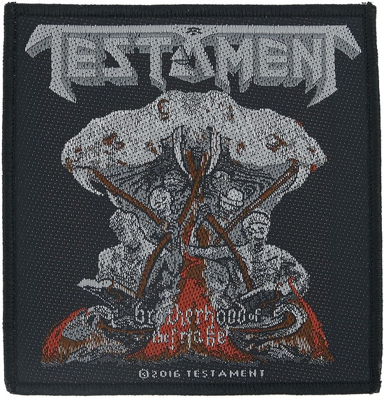 naszywka TESTAMENT - BORTHERHOOD OF THE SNAKE 