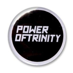 przypinka POWER OF TRINITY - LOGO