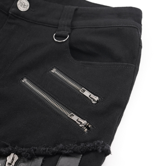 spodnie męskie DEVIL FASHION - BLACK GOTHIC PUNK