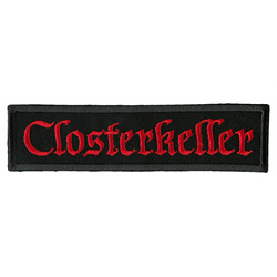 naszywka CLOSTERKELLER - LOGO red