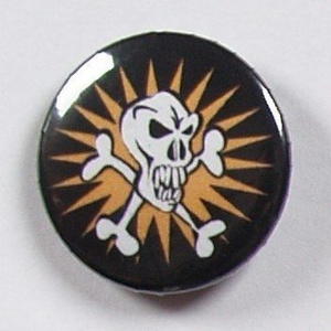 przypinka SKULL