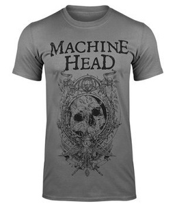 koszulka MACHINE HEAD - CLOCK szara
