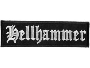 naszywka termiczna HELLHAMMER - LOGO