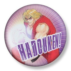 przypinka STREET FIGHTER - KEN MASTERS Ø38mm