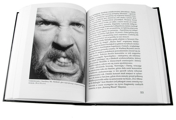 książka METALLICA BEZ PRZEBACZENIA. autor: Joel McIver (twarda)