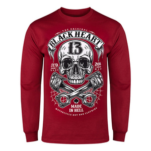 longsleeve BLACK HEART - RIDER