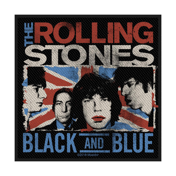 naszywka THE ROLLING STONES - BLACK AND BLUE