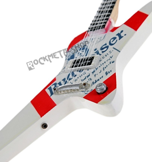 miniaturka gitary W.A.S.P. CHRIS HOLMES - JACKSON BUDWEISER STYLE