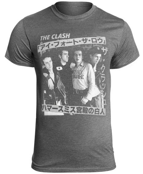 koszulka THE CLASH - KANJI