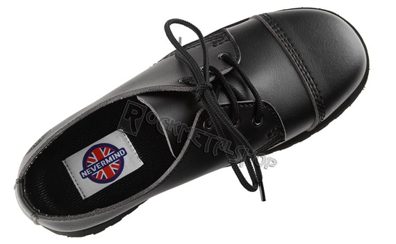 glany NEVERMIND - CZARNE (3 dziurki) VEGETARIAN synthetic