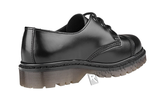 glany NEVERMIND - CZARNE (3 dziurki) polerowane