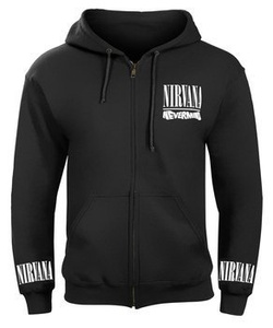 bluza NIRVANA - NEVERMIND rozpinana, z kapturem