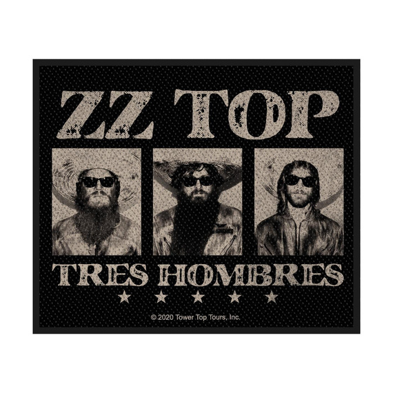 naszywka ZZ TOP - TRES HOMBRES