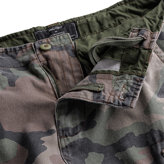 spodnie bojówki krótkie US VINTAGE SHORSTS PREWASH WOODLAND