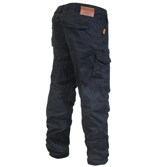 spodnie bojówki YAKUZA PREMIUM - CARGO PANTS black