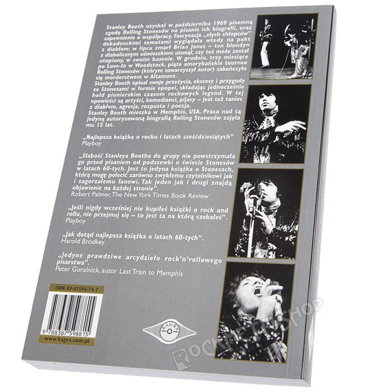 książka ROLLING STONES - PRAWDZIWE PRZYGODY autor: Stanley Booth