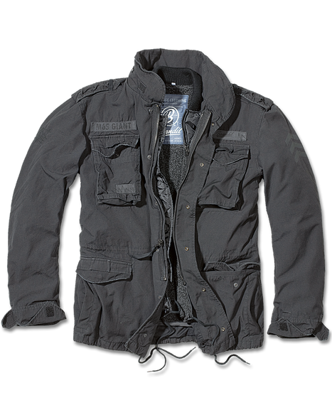 kurtka M65 GIANT black