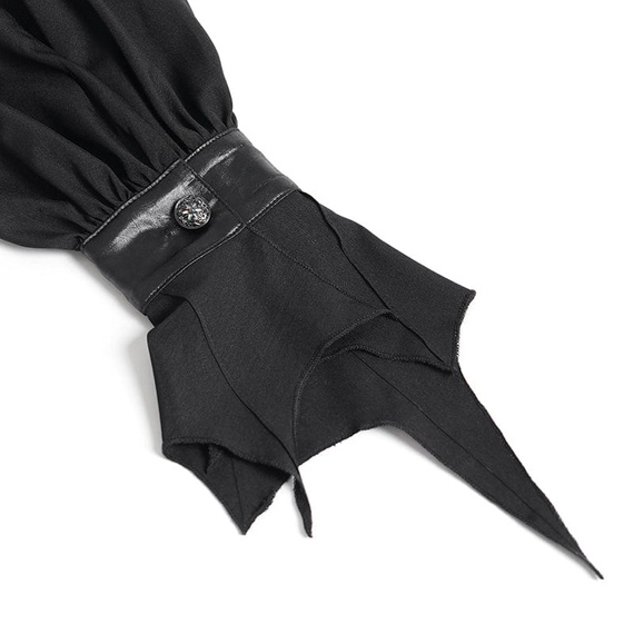 koszula męska DEVIL FASHION - BLACK GOTHIC RETRO, USZKODZONA