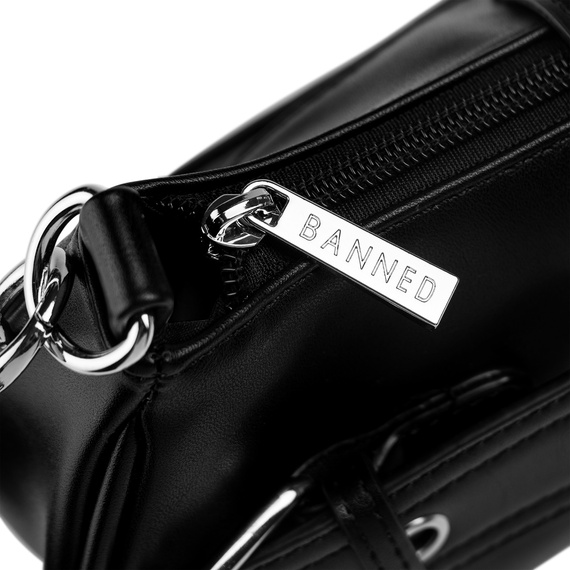 torba BANNED - PUNK z łańcuchem