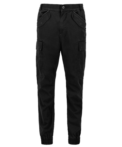 spodnie bojówki ALPHA INDUSTRIES - AIRMAN BLACK