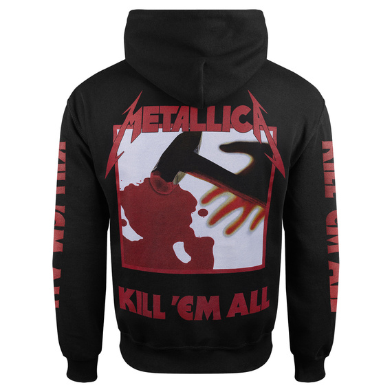 bluza METALLICA - KILL 'EM ALL rozpinana z kapturem