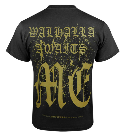 koszulka VICTORY OR VALHALLA - CROW SKULL